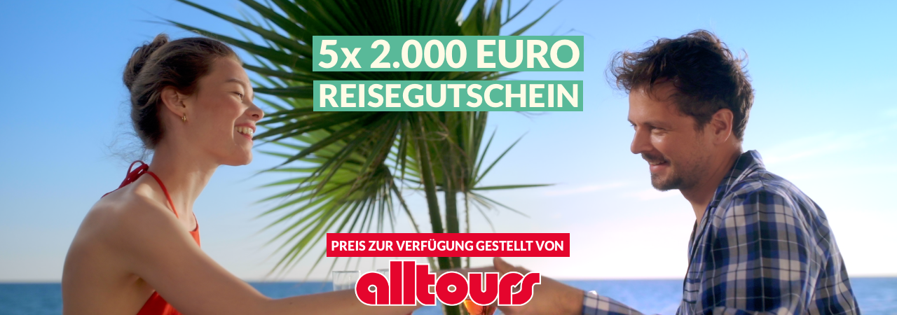 1280x450 GewinnArena PBB x alltours 5x2.5k Reisegutschein