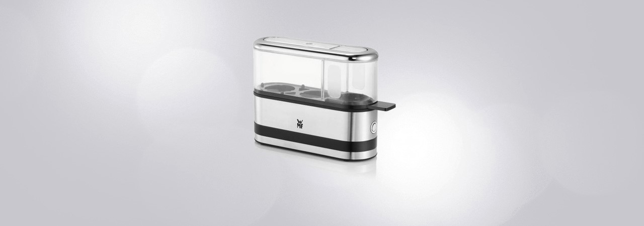 Küchenminis 2-Eier-Kocher silber