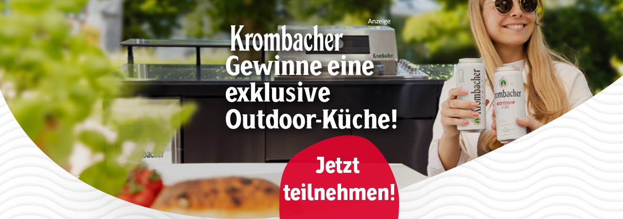 20260807 Krombacher Outdoor-Küche 1280x450 mitAnzeige 2