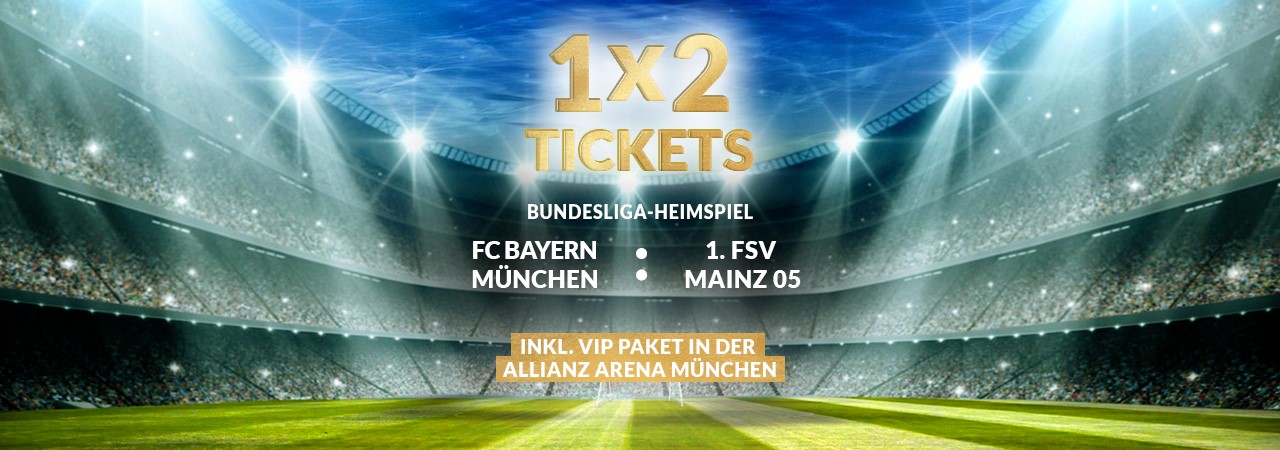 Bundesliga Heimspiel Bayern Mainz 1280x450