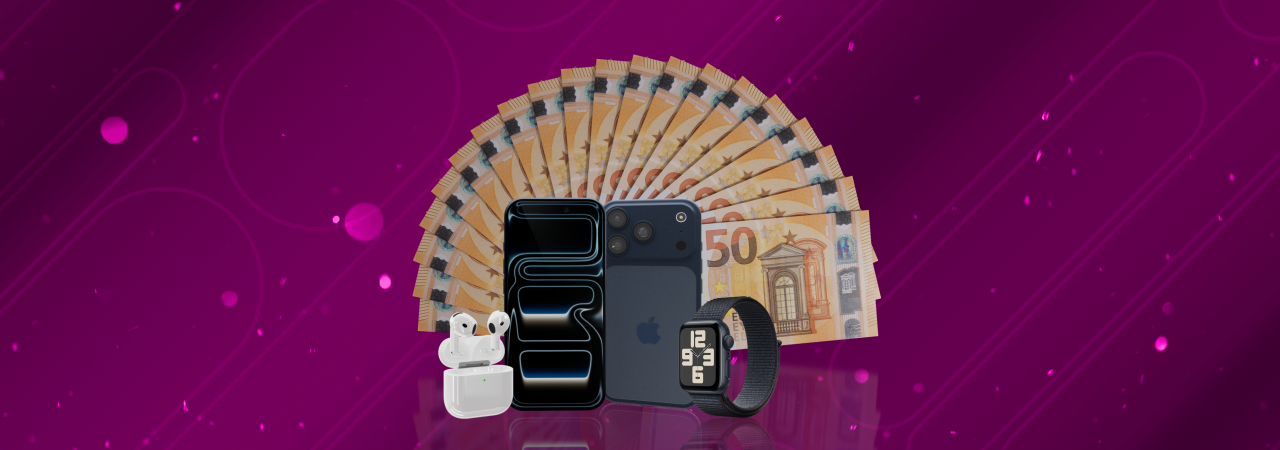 260427 GewinnArena 1280x450 FFS 1k Apple-Paket 1k ab 02.05.26 Abnahme