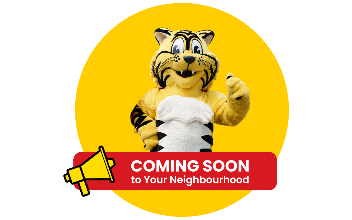 Coming Soon to Your Neighbourhood Friendly the Tiger