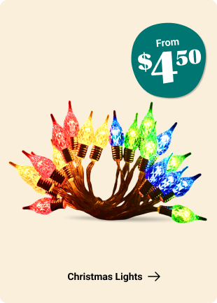 Christmas Lights from $4.50