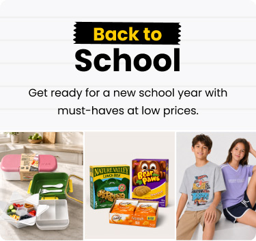 Back to School. Get ready for a new school year with must-haves at low prices.
