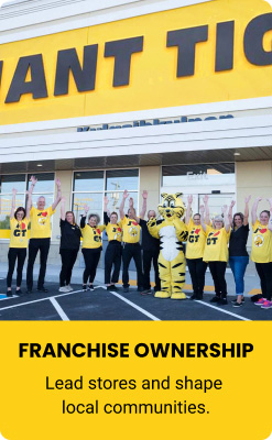 Franchise ownership lead stores and shape local communities.