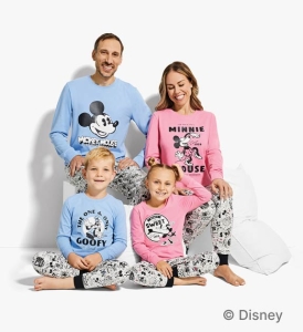 Easter Bunny Print Matching Family Pajama Set