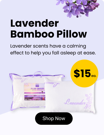 Lavender Bamboo Pillow. 15 ea. Shop Now
