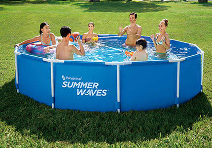 Swim waves spring store float