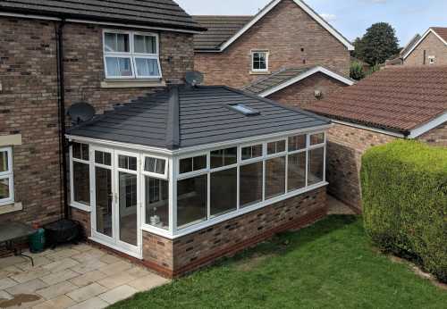 Guardian Conservatory Warm Roof with skylight