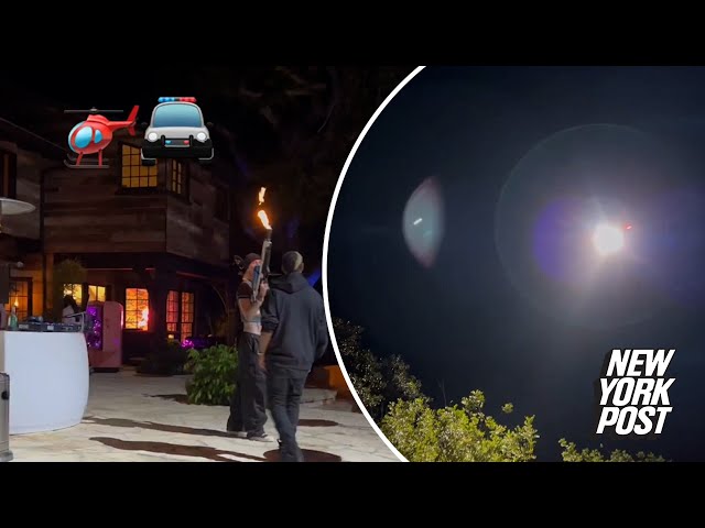 MGK's birthday party was shut down by cops 