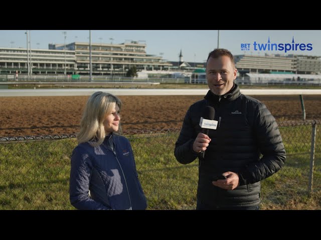 TwinSpires Morning Workouts Show Day 1 update from Kaitlin Free