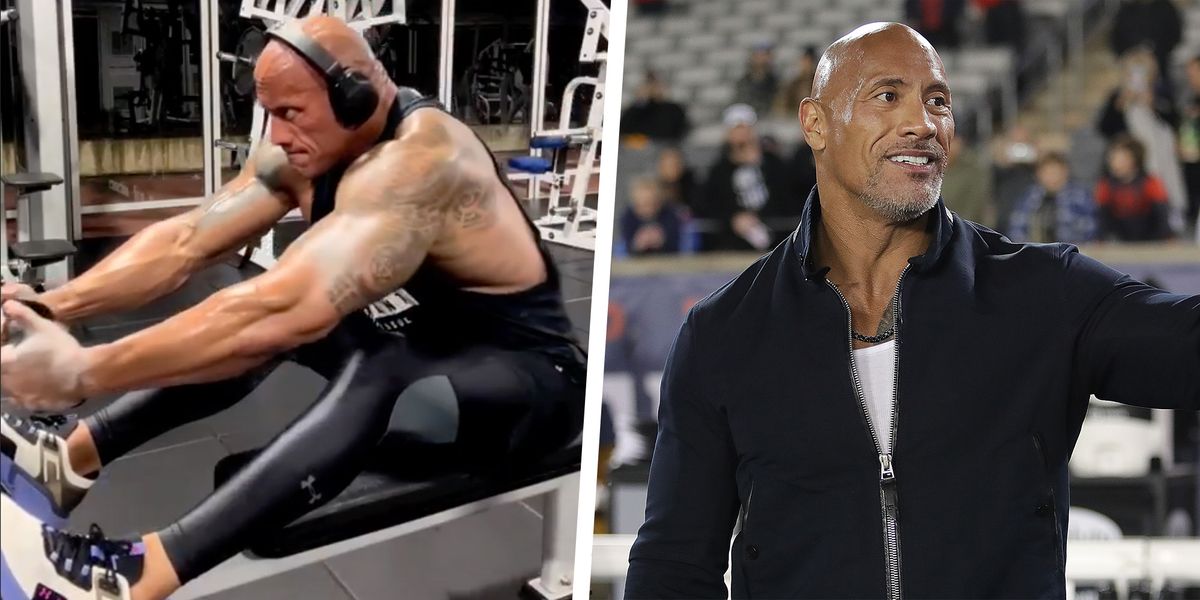 The Rock's Back & Shoulder Workout (That He Does at 2AM)