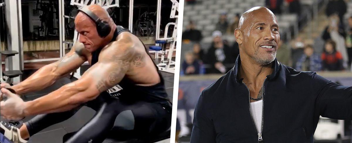 The Rock's Back & Shoulder Workout (That He Does at 2AM)