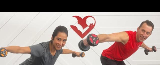 30 Minute Full Body Dumbbell Workout at Home Strength Training - Total Body Workouts with Weights