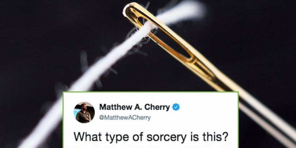 This amazing needle-threading life hack will change your life