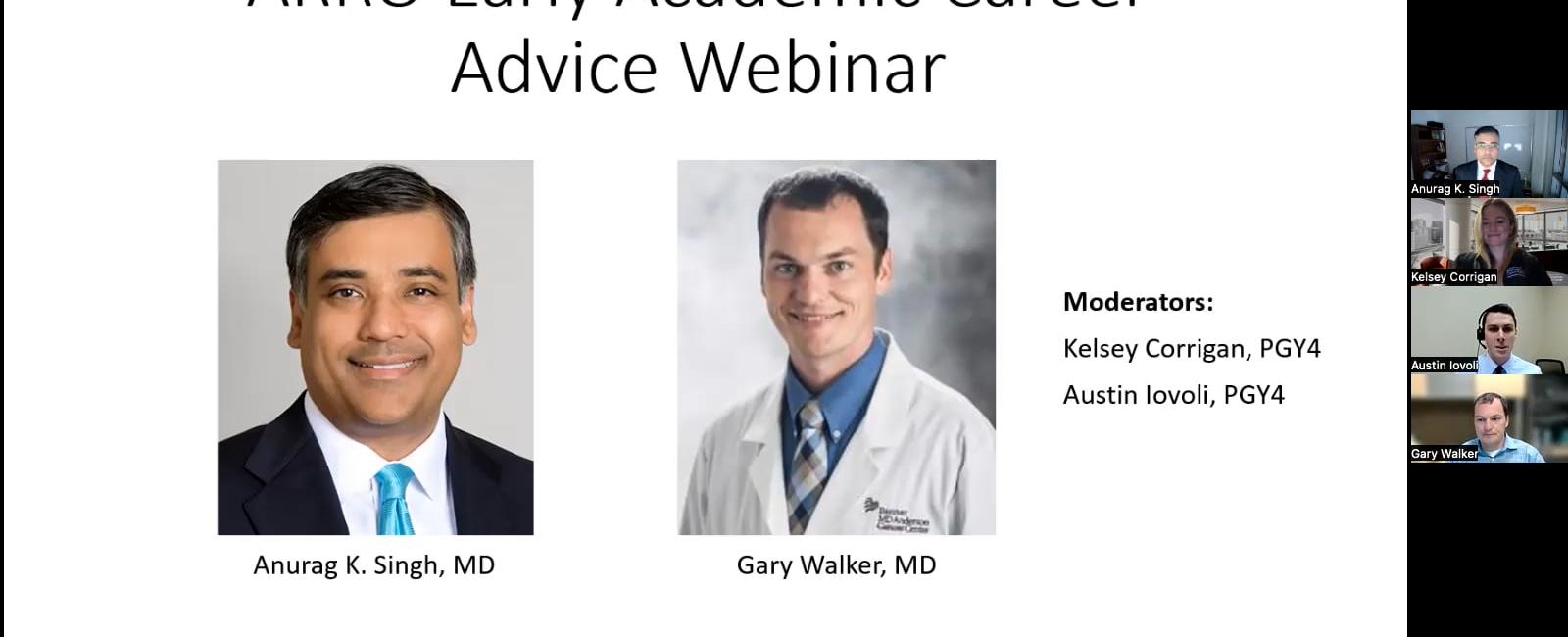 ARRO Early Academic Career Advice