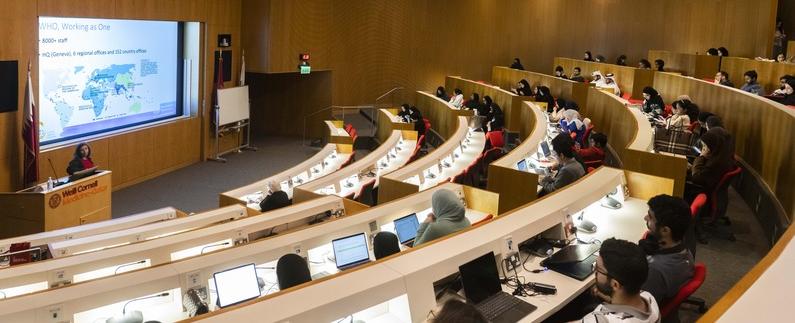 Global public health expert offers career advice to WCM-Q medical students