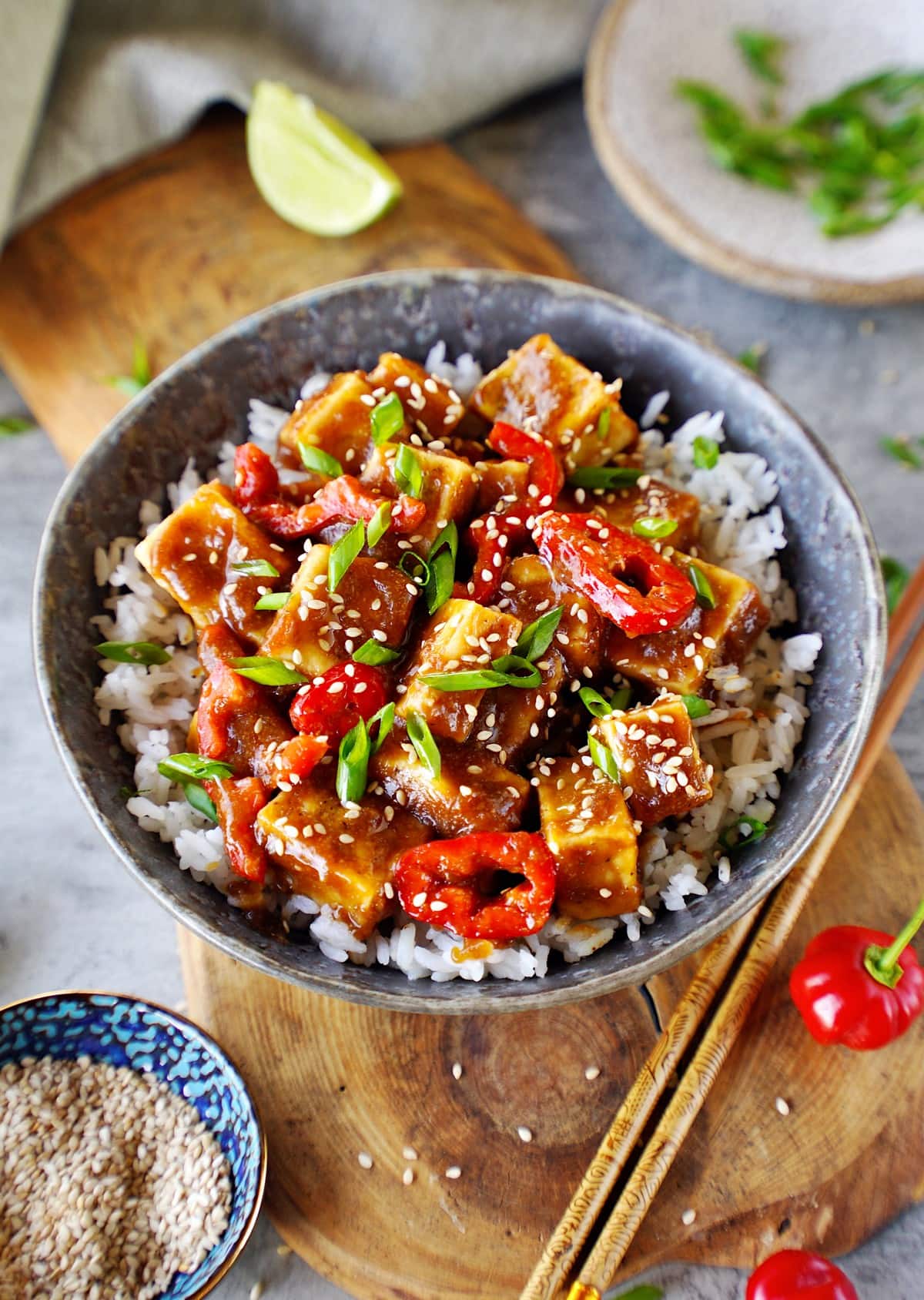 Baked Teriyaki Tofu Recipe - Elavegan