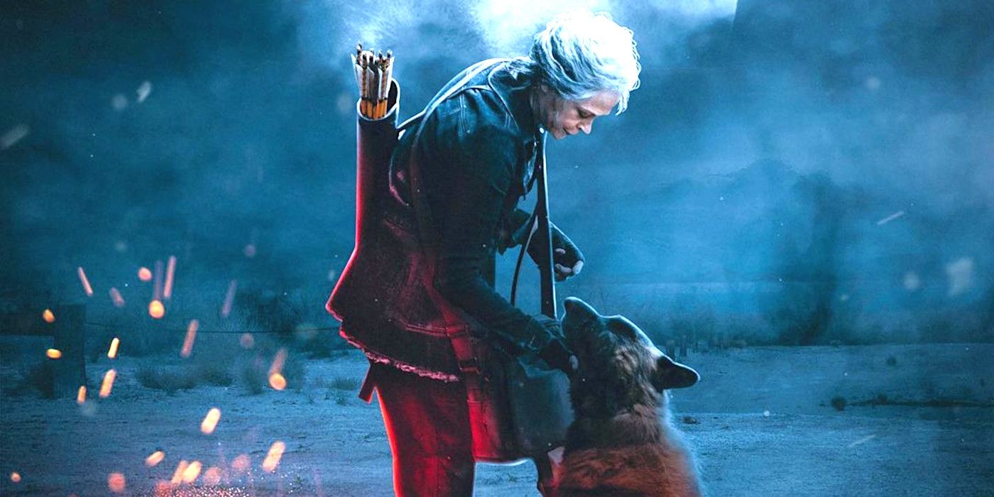 The Walking Dead: Carol & Dog Wait For Daryl In Haunting Art