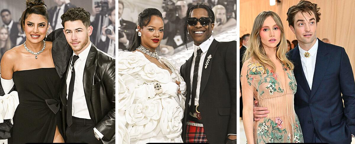 15 Celebrity Couples Who Turned Up the Heat at the 2023 Met Gala