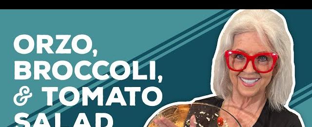 Love & Best Dishes: Orzo, Broccoli, and Tomato Salad Recipe | Vegetable Side Dishes