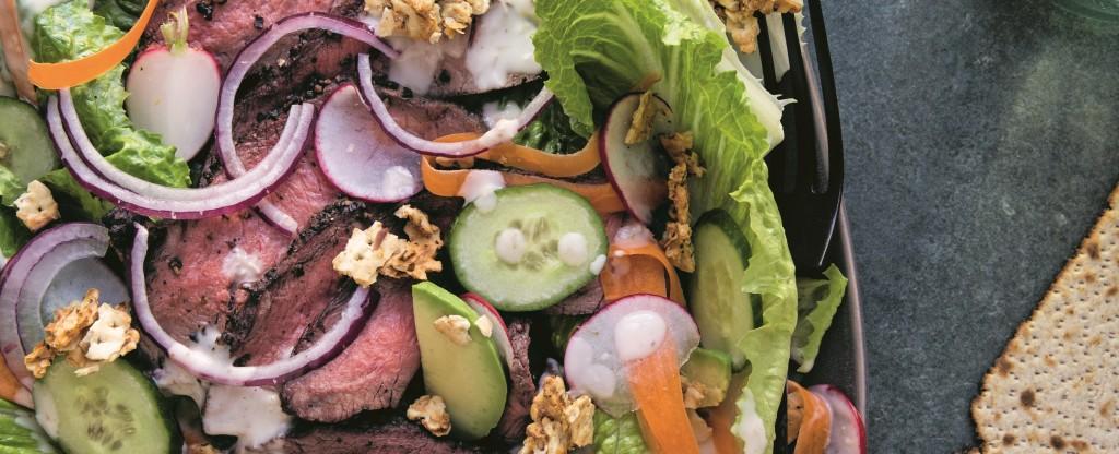 Recipe: Passover Panzanella with Matzo Brei Croutons