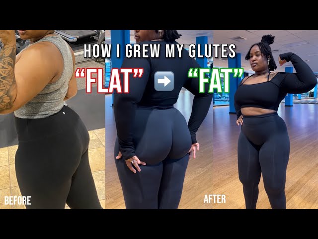 How I Grew My Glutes| Glute Focused Workouts + Tips| Makeda Thomas