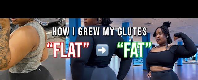 How I Grew My Glutes| Glute Focused Workouts + Tips| Makeda Thomas