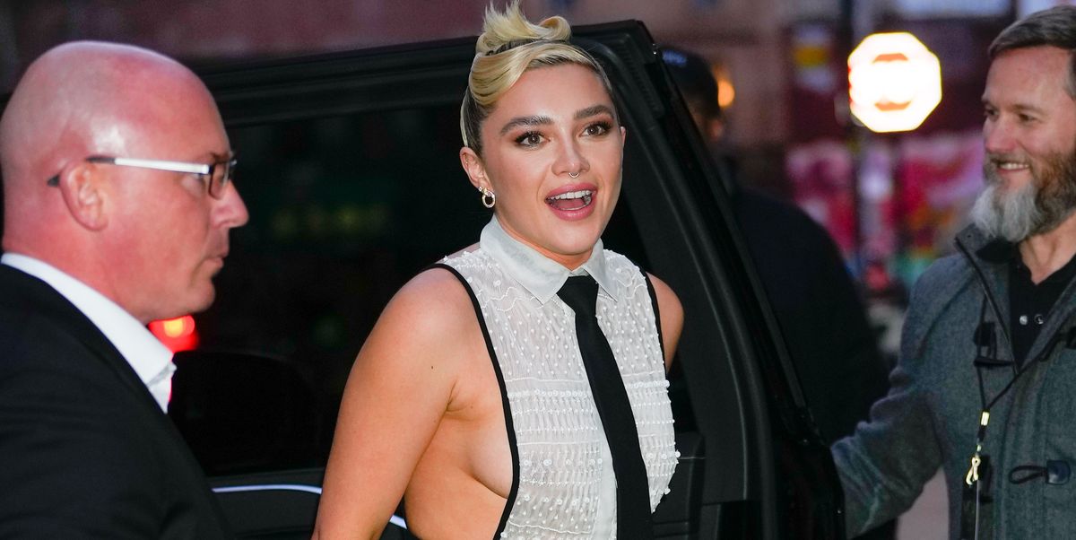 Florence Pugh Wore Three Great Outfits in One Day and Dined With Ex Zach Braff