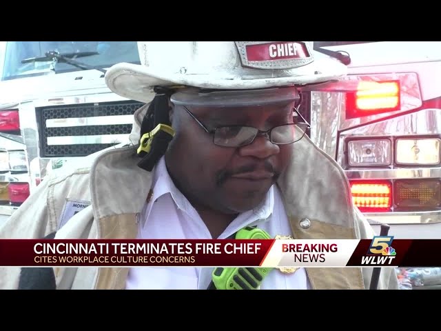 Cincinnati fire chief fired; city manager cites 'concerning workplace culture'