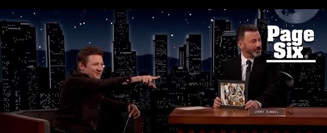 Jeremy Renner reveals his ‘eye did pop out’ during snowplow accident