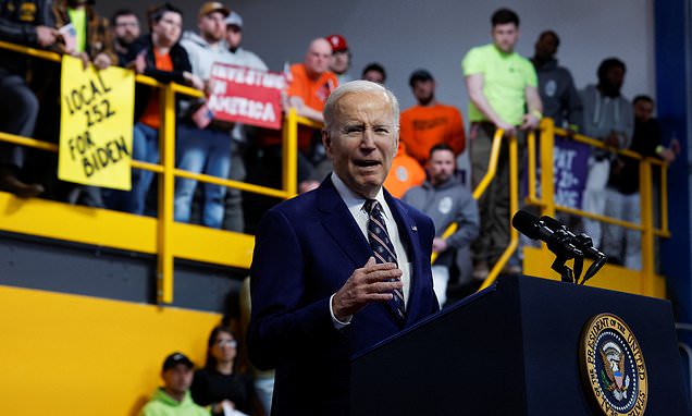 Biden proposes the HIGHEST personal income tax rate since 1986 in $6.8 trillion budget
