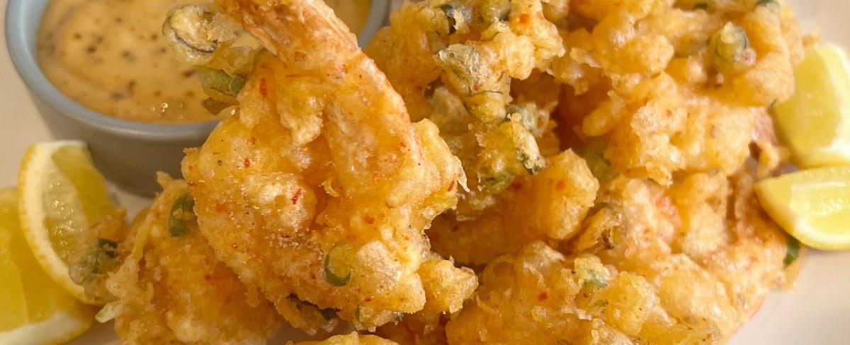 Kimchi Fried Shrimp with Spicy Mayo Recipe