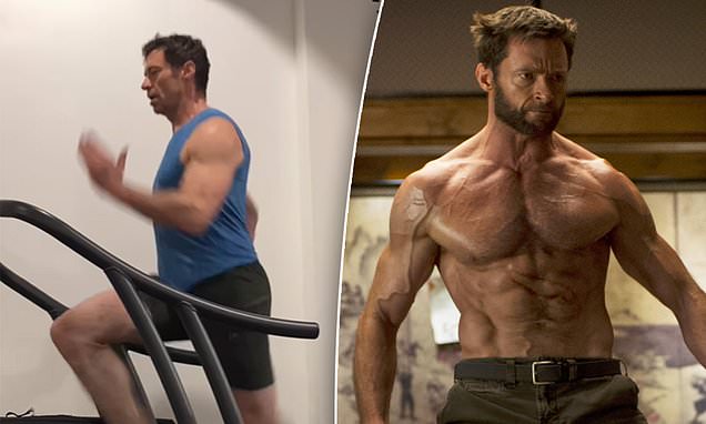 Hugh Jackman declares he is 'becoming Wolverine again' as he ramps up his workouts