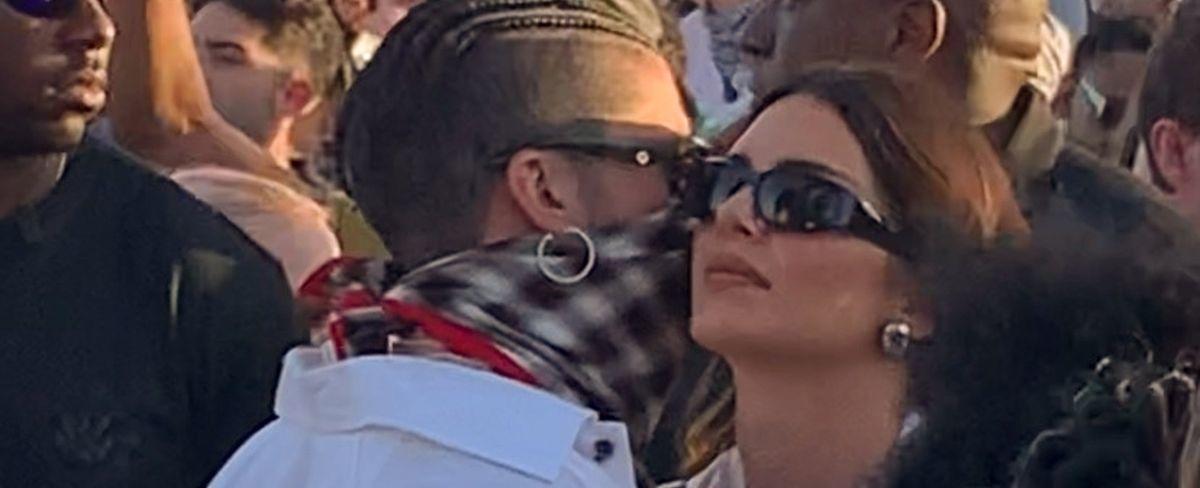 See Kendall Jenner and Bad Bunny’s Coachella PDA Photo