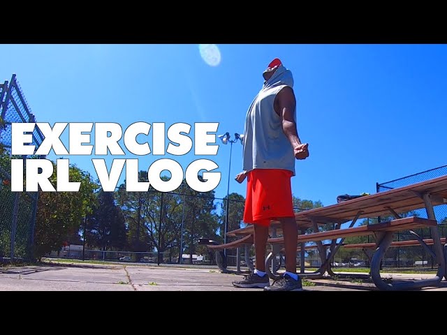 IRL At the Park - Walk and Talk / Push Ups / Squats Health and Fitness  | Go Pro Vlogs #Vlog #IRL