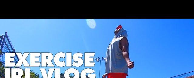 IRL At the Park - Walk and Talk / Push Ups / Squats Health and Fitness  | Go Pro Vlogs #Vlog #IRL