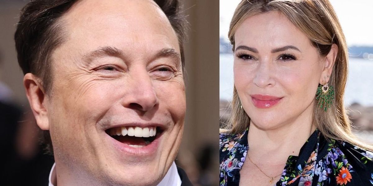 Elon Musk mocks Alyssa Milano and other celebrities melting down over new verification rules