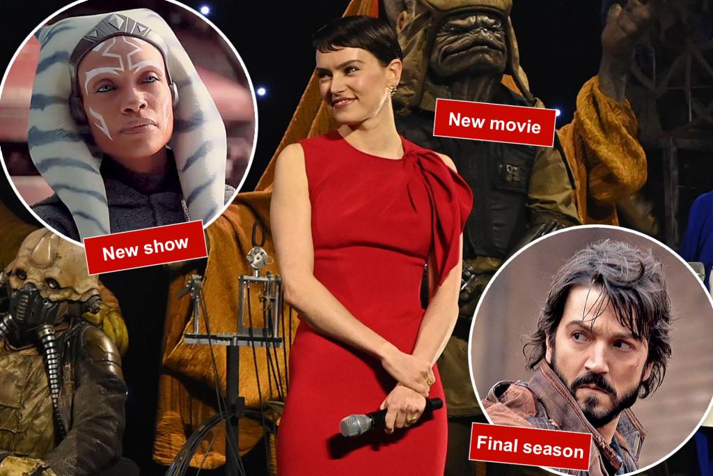 Star Wars Celebration: Three new movies, final 'Andor' season