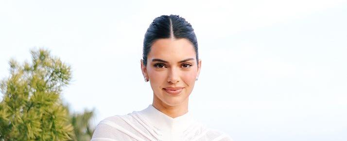 Kendall Jenner Wears White See-Through Bodycon Mini Dress to Revolve Pre-Coachella Dinner