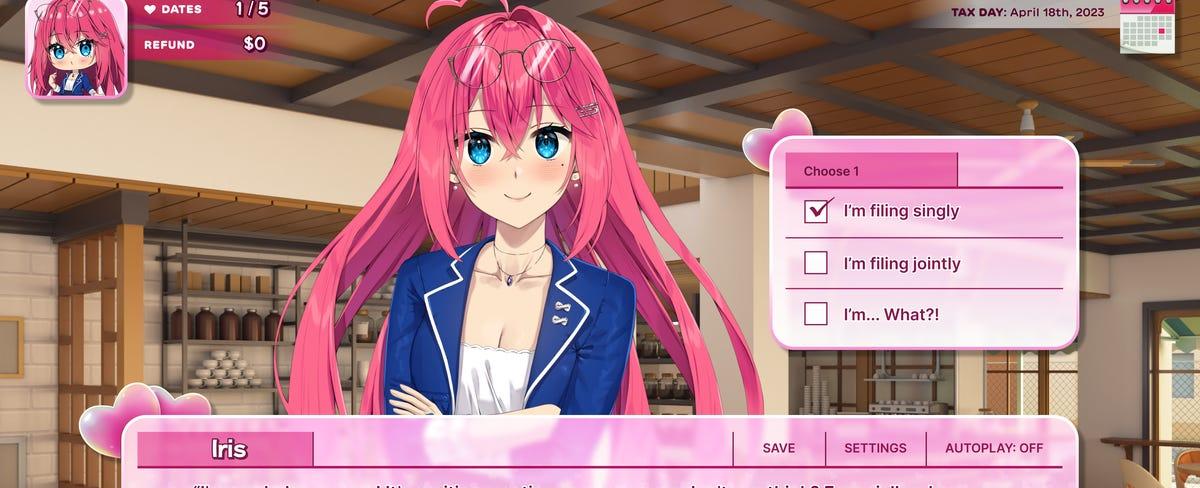 Dating Simulator Game Preps Your Taxes, Mocks TurboTax