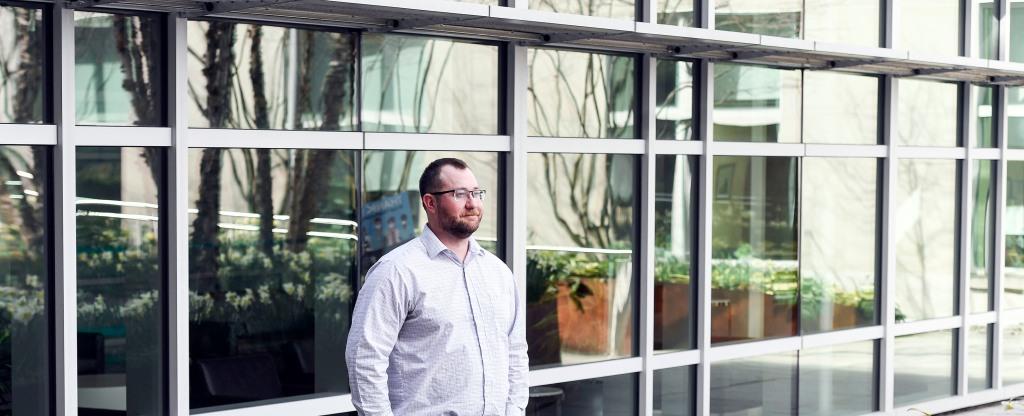 Travis Reiter survived a workplace shooting, and wants to use his story to help others.