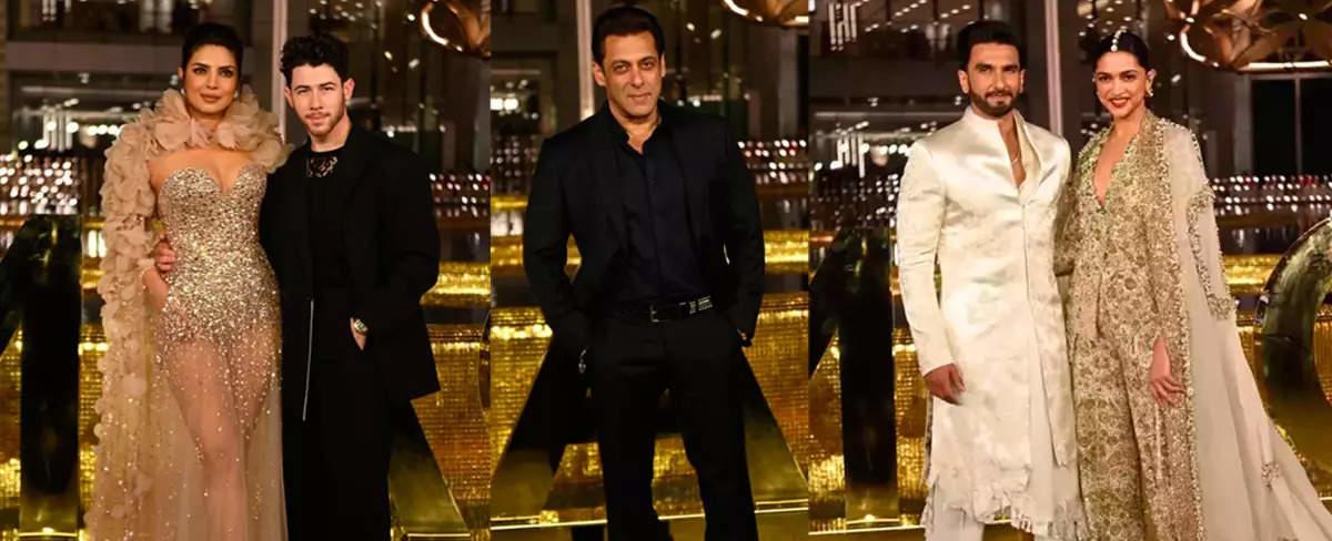 Priyanka-Nick, Salman Khan, Deepika-Ranveer and many other celebrities attend the grand inauguration of Nita Mukesh Ambani Cultural Centre