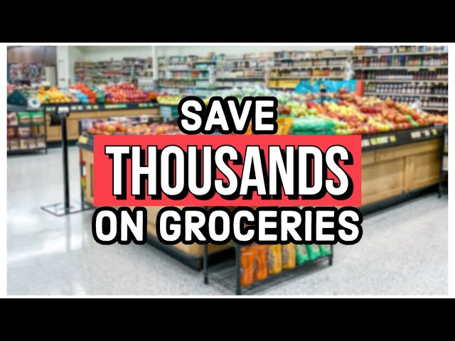 20 WAYS TO SAVE MONEY ON GROCERIES 2023 | Saving Money Tips 2023