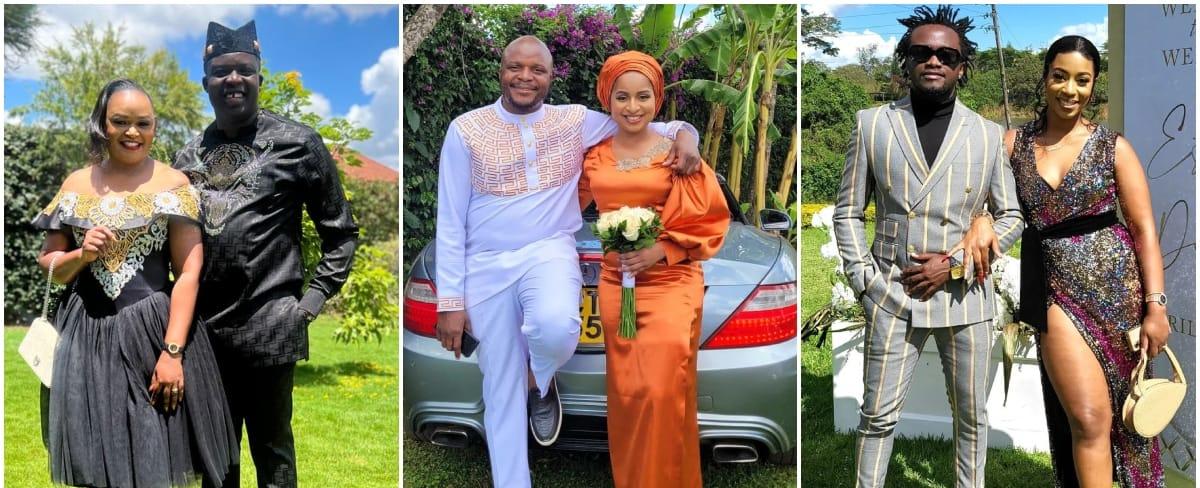 Who Dressed Better? Kenyan Celebrity Couples Step out For Easter's Biggest Celebrity Wedding