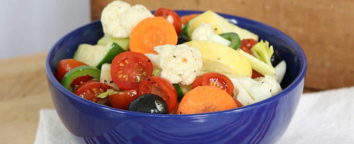 Marinated Picnic Vegetables Recipe