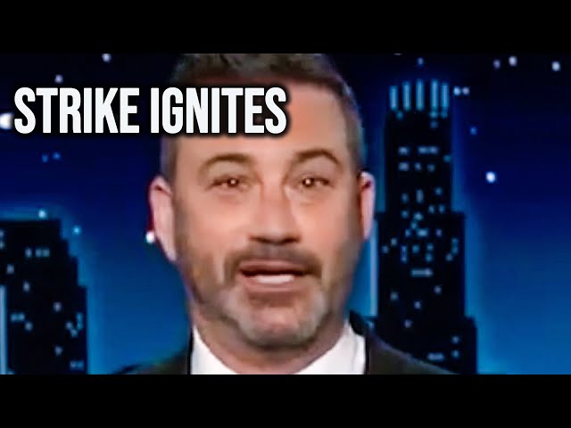 Jimmy Kimmel, Top TV Shows Immediately SHUT DOWN As Writers' Strike Ignites