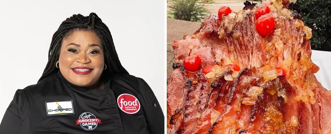 Pineapple upside down ham recipe for Easter 2023