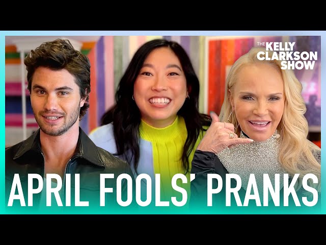 Celebrities Reveal Their Most Hilarious April Fools' Pranks ft. Awkwafina, Chase Stokes, More