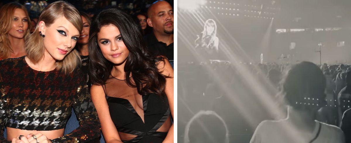 Selena Gomez Posts Message to Taylor Swift After Attending Eras Tour Concert